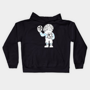 Silver Shamrock Tattoo Company Irish Boxing Tattooed Kewpie Kids Hoodie